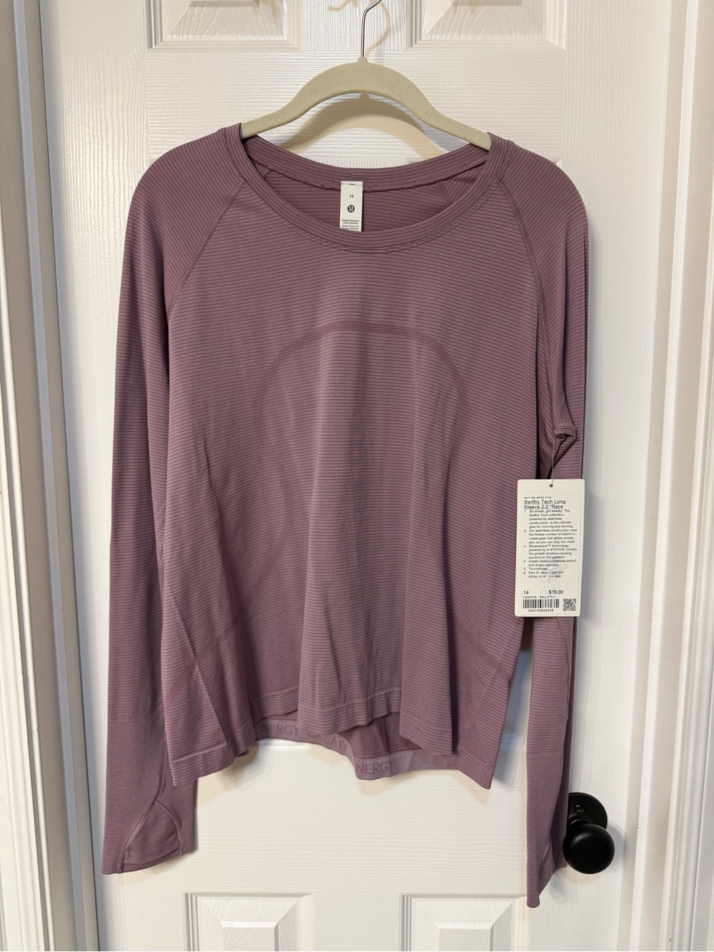 NWT Lululemon Swiftly Tech Long Sleeve 2.0 Race